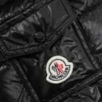 Moncler-Black Polyamide Jacket - Imagen 5