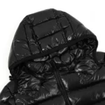 Moncler-Black Polyamide Jacket - Imagen 3