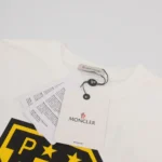 Moncler – Palm Angels White T-Shirt - Imagen 4