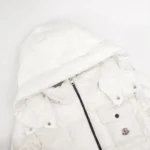 Moncler-White Logo Jacket - Imagen 3