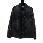 Off White Denim Jacket Black - Imagen 2