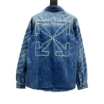Off White Denim Jacket Blue
