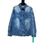 Off White Denim Jacket Blue - Imagen 2