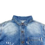 Off White Denim Jacket Blue - Imagen 3