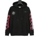 Off-White Hoodie 'Impressionism Pink' Black - Imagen 2