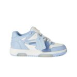 Off-White Out Of Office - Calf Leather White Light Blue