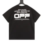 OffWhite – Fit Wavy Line T-Shirt - Imagen 2