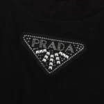 Prada – Central Logo T-Shirt - Imagen 4