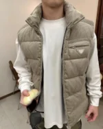 Prada -Corduroy Vest- Jacket - Imagen 7