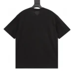 Prada – Minimal Logo Black T-Shirt - Imagen 2