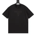 Prada – Minimal Logo Black T-Shirt