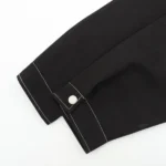 Prada-Seams Black Denim Jacket - Imagen 6