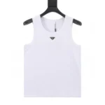 Prada – White Strapless T-Shirt