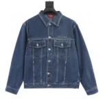 supreme-Smurfs Black Denim Jacket - Imagen 2