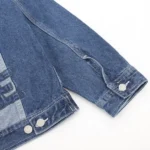 supreme-Smurfs Black Denim Jacket - Imagen 4