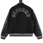 supreme-Tiger Black Varsity Jacket - Imagen 2