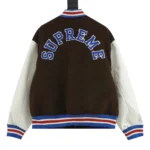 supreme-Tiger Brown Varsity Jacket - Imagen 2