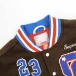 supreme-Tiger Brown Varsity Jacket - Imagen 3