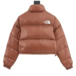 the-North Face Nuptse Short Brown - Imagen 2