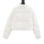the-North Face Nuptse Short White