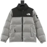 the-North Face Nuptse Grey