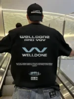 We11Done T-Shirt – Black Company - Imagen 7