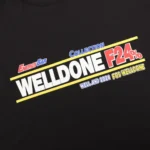 We11Done T-Shirt – Black Energy Bar - Imagen 5