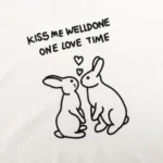 We11Done T-Shirt – Kissing Bunnies - Imagen 6