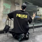 We11Done T-Shirt – Police - Imagen 6