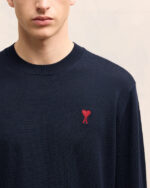 Ami de Coeur Embroidery Crew Neck Sweater - Imagen 4