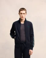 NAVY BLUE Zipped Sweatshirt - Imagen 3