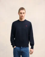Ami de Coeur Embroidery Crew Neck Sweater - Imagen 3