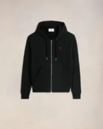 Red Ami de Coeur Zipped Hoodie - Imagen 2