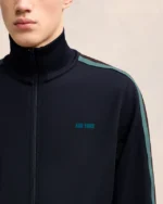 NAVY BLUE Zipped Sweatshirt - Imagen 4