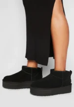 Ugg Classic Ultra Mini de Plataformas- Negras - Imagen 2